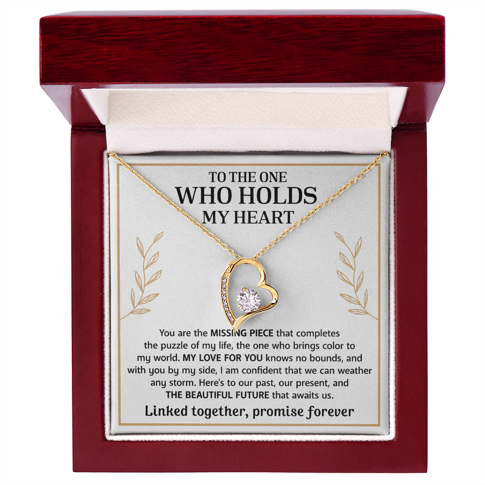 Promise Necklace Gift for Girlfriend Birthday love necklace soulmate jewelry