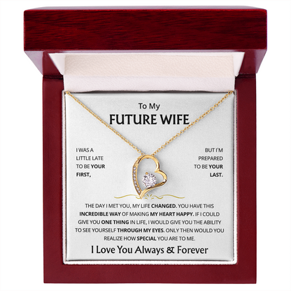 Necklace for Future wife, Forever Love Necklace