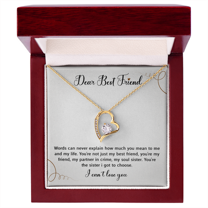 Love Necklace For Women - Touching Gift For Best Friend
