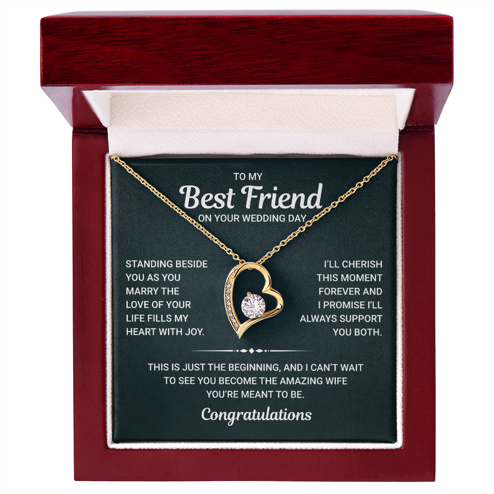 Forever Love Necklace Wedding Present Ideas For Bestie