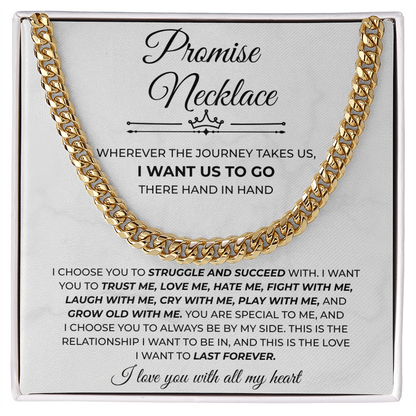 To My Man Necklace, Boyfriend Valentines Day Gift