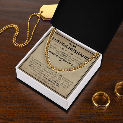 Necklace Gifts For Future Husband, This chain makes him look finer