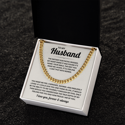 Valentines gifts for Husband, A chain that turns everyday style into handsome style