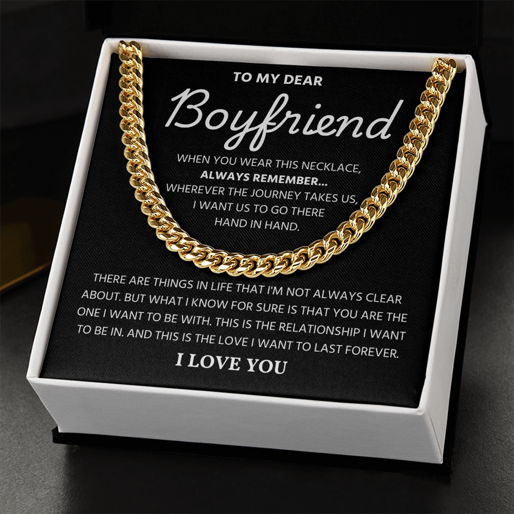 Chain For Men With Message Card and Gift Box, One chain that adds style and confidence