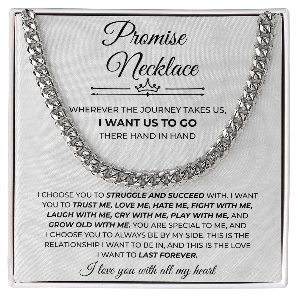 To My Man Necklace, Boyfriend Valentines Day Gift