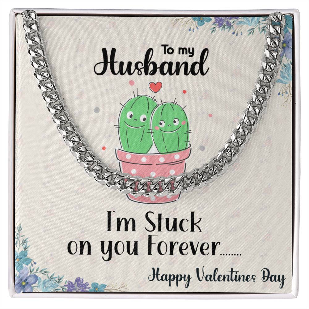 To my Husband I'm Stuck on you