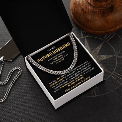 Future Husband Necklace from Future Wife, That chain hits different on him