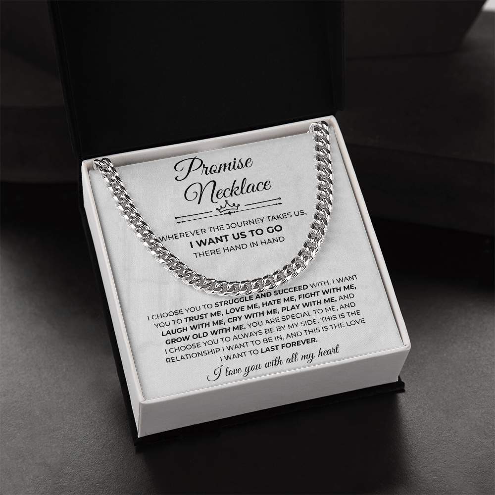 To My Man Necklace, Boyfriend Valentines Day Gift