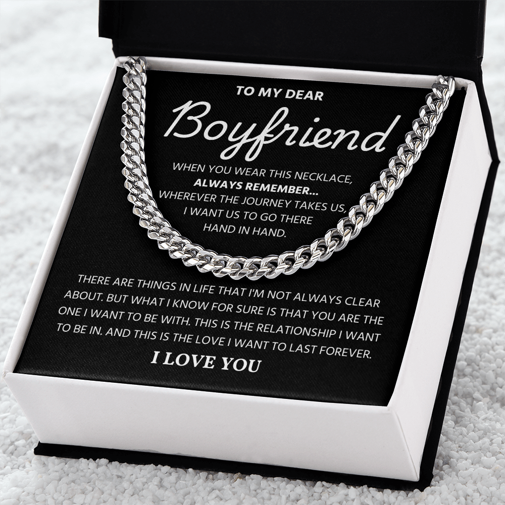 Chain For Men With Message Card and Gift Box, One chain that adds style and confidence