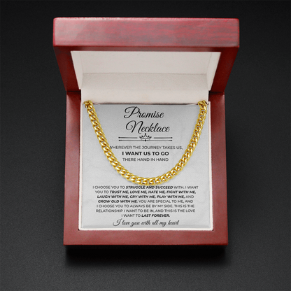 To My Man Necklace, Boyfriend Valentines Day Gift
