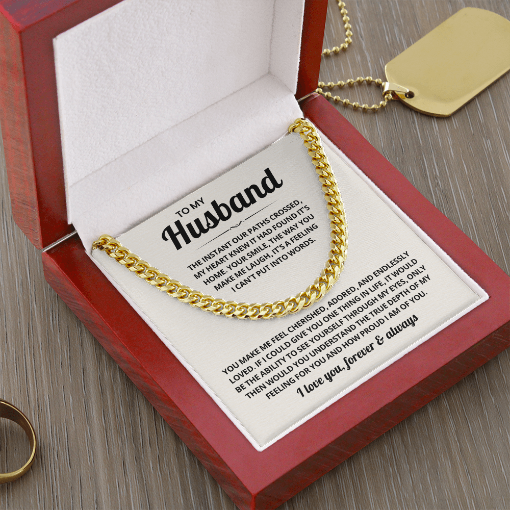 Valentines gifts for Husband, A chain that turns everyday style into handsome style