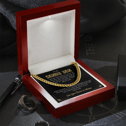 To My Bonus Son - a Gift of Love & Blessing From Mom & Dad