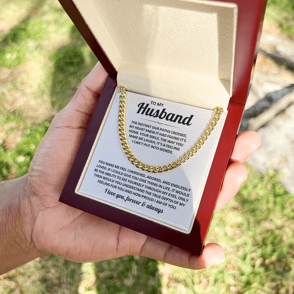 Valentines gifts for Husband, A chain that turns everyday style into handsome style