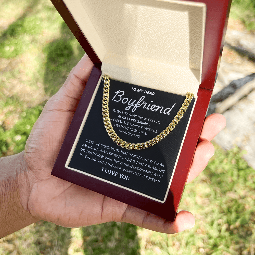 Chain For Men With Message Card and Gift Box, One chain that adds style and confidence