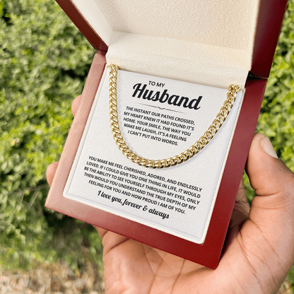 Valentines gifts for Husband, A chain that turns everyday style into handsome style