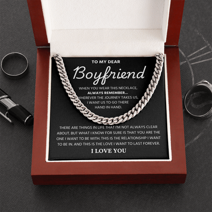 Chain For Men With Message Card and Gift Box, One chain that adds style and confidence