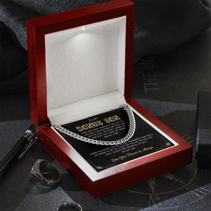 To My Bonus Son - a Gift of Love & Blessing From Mom & Dad