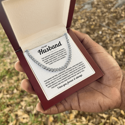 Valentines gifts for Husband, A chain that turns everyday style into handsome style