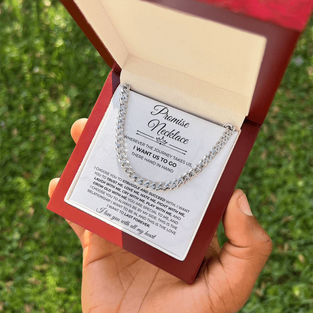To My Man Necklace, Boyfriend Valentines Day Gift