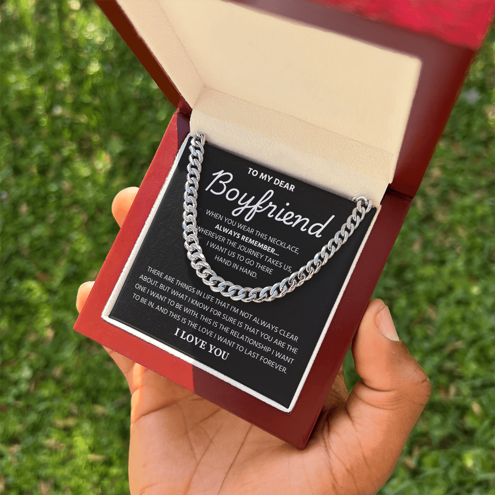 Chain For Men With Message Card and Gift Box, One chain that adds style and confidence