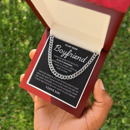 Chain For Men With Message Card and Gift Box, One chain that adds style and confidence
