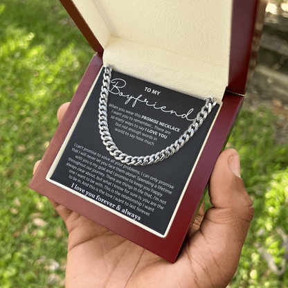 To My Man Necklace, Make your boyfriend stand out with this chain