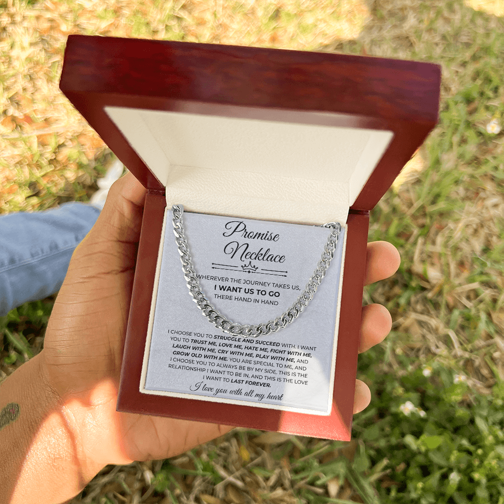 To My Man Necklace, Boyfriend Valentines Day Gift