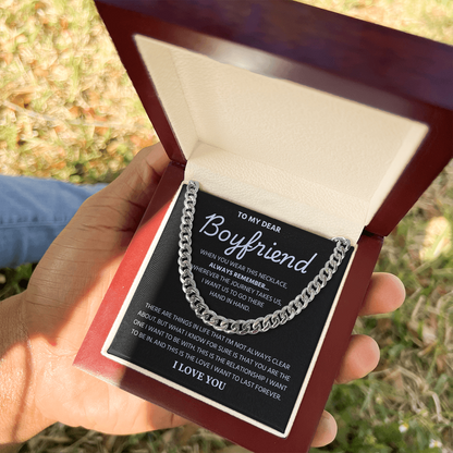 Chain For Men With Message Card and Gift Box, One chain that adds style and confidence