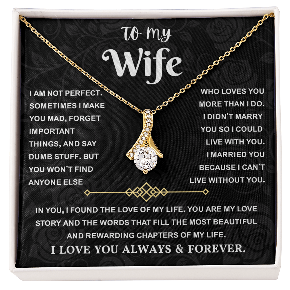 Valentine Gifts for Wife, When Your Wife Wears It, She Radiates Pure Love