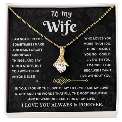 Valentine Gifts for Wife, When Your Wife Wears It, She Radiates Pure Love