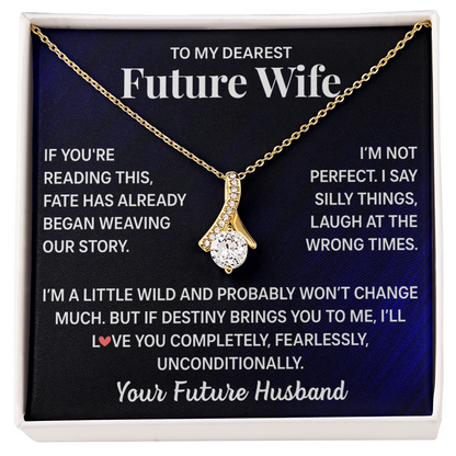To My Future Wife Necklace - Beauty Necklaces For Girlfriend