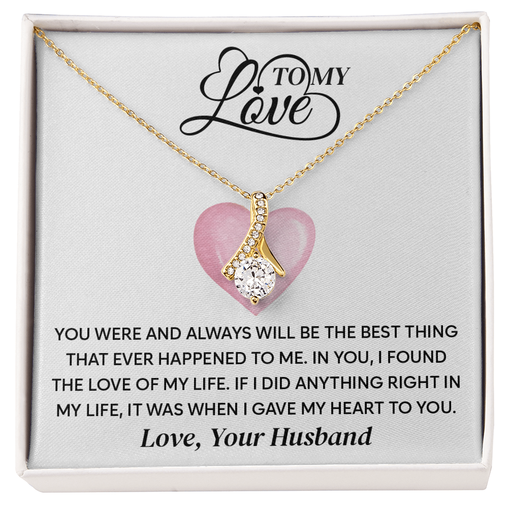 Christmas Gifts for Wife, Alluring Beauty Necklace for Wife