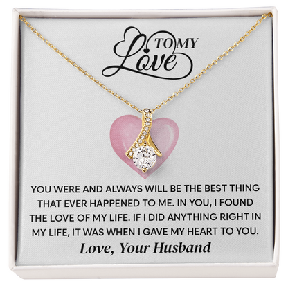 Christmas Gifts for Wife, Alluring Beauty Necklace for Wife
