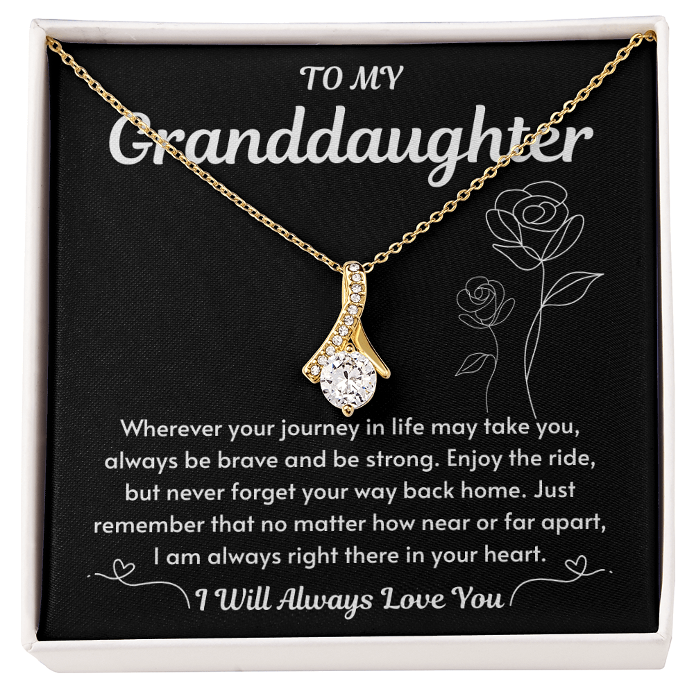 Grandaughter Gift For Her, When she moves, the light follower