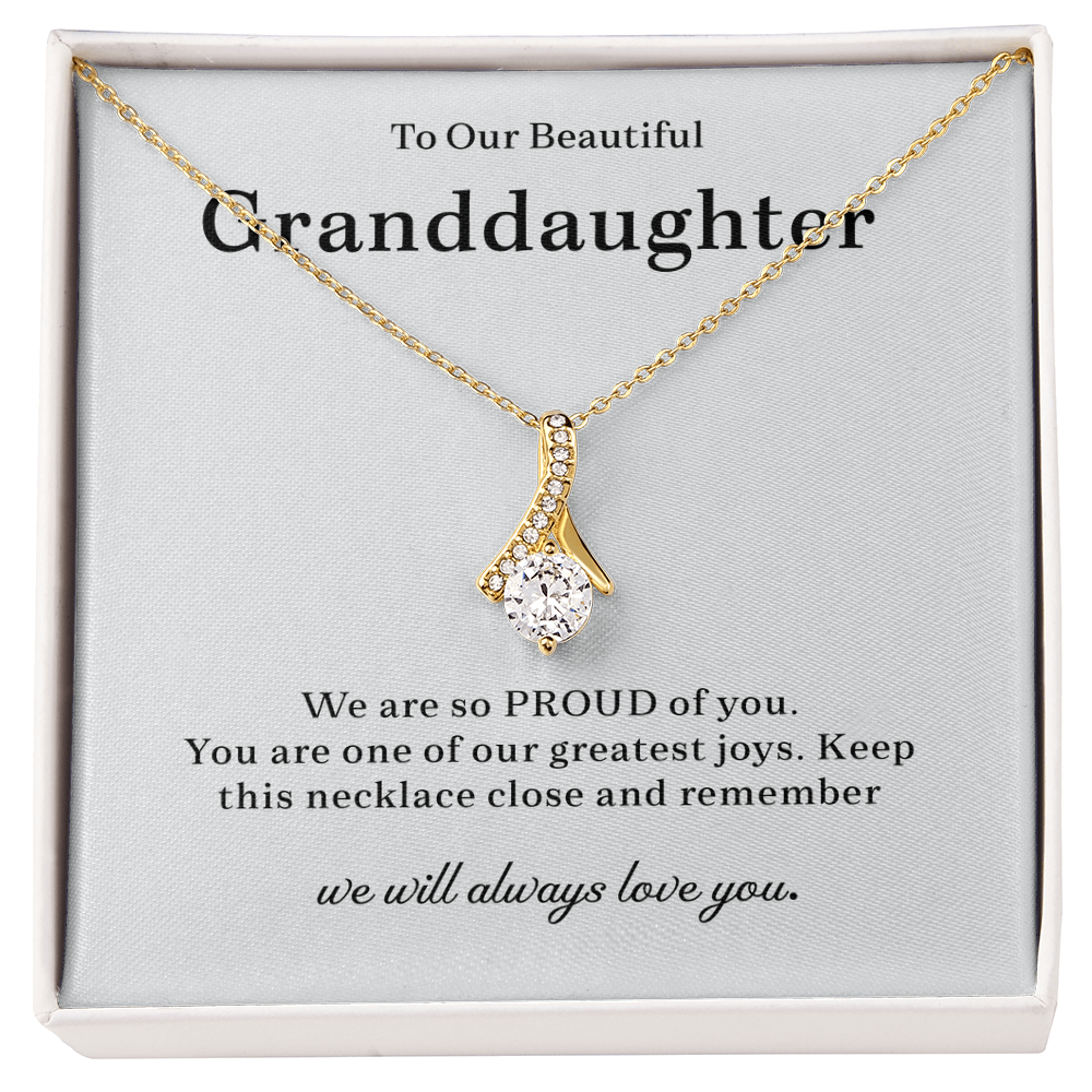 Granddaughter Necklace, Sterling Silver Necklace