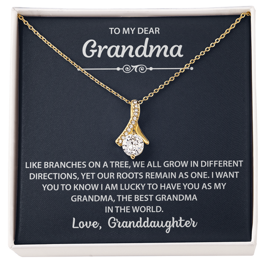 Pendant Necklaces To Granny- Unique Present For Grandma