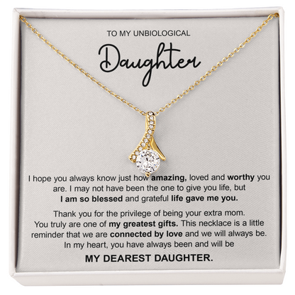 Necklace For Stepdaughter, Gifts from Stepdad or Stepmom