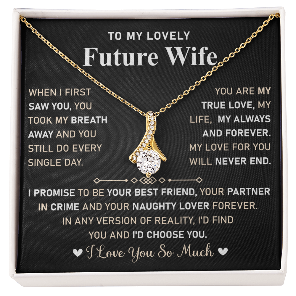 Necklace For My Future Wife - Gold Necklace for women