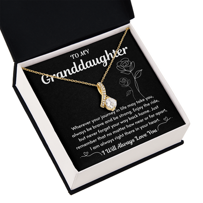 Grandaughter Gift For Her, When she moves, the light follower