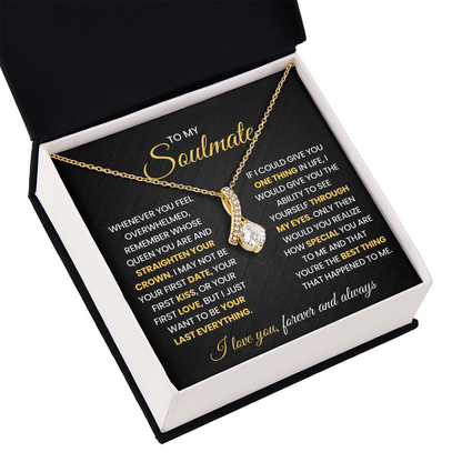 Best Gifts for Soulmate, Necklace With Message Card