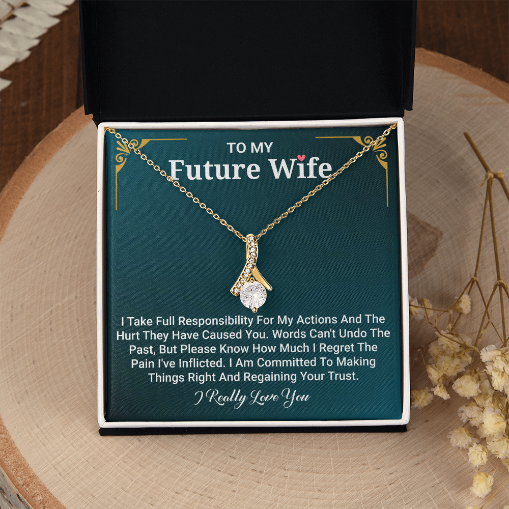 Necklace To My Future Wife - Gift For Her Birthday