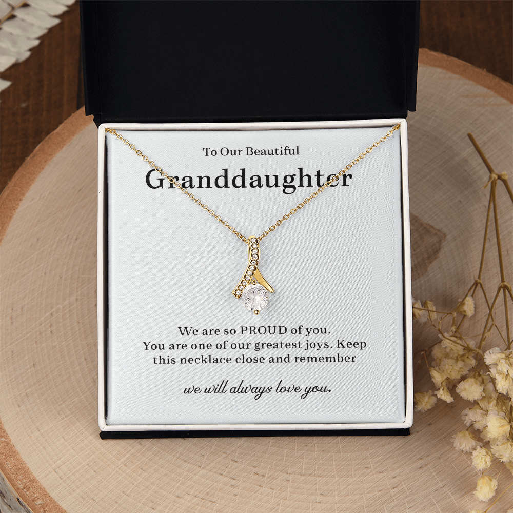 Granddaughter Necklace, Sterling Silver Necklace