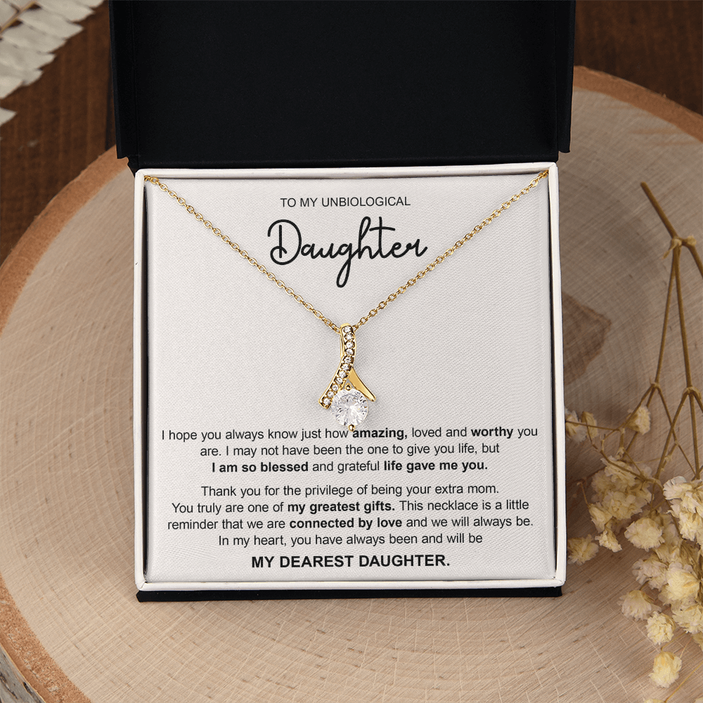 Necklace For Stepdaughter, Gifts from Stepdad or Stepmom
