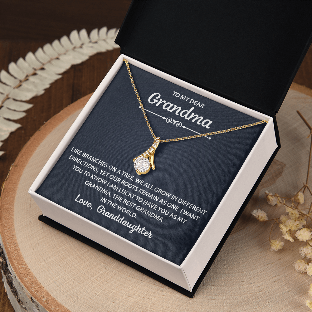 Pendant Necklaces To Granny- Unique Present For Grandma