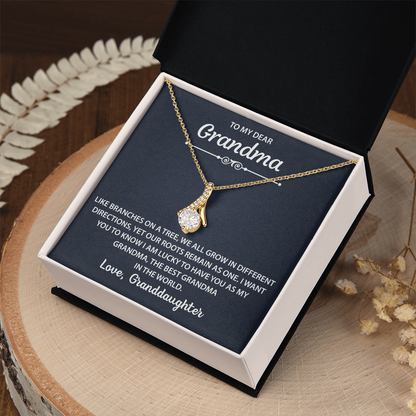 Pendant Necklaces To Granny- Unique Present For Grandma