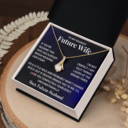 To My Future Wife Necklace - Beauty Necklaces For Girlfriend
