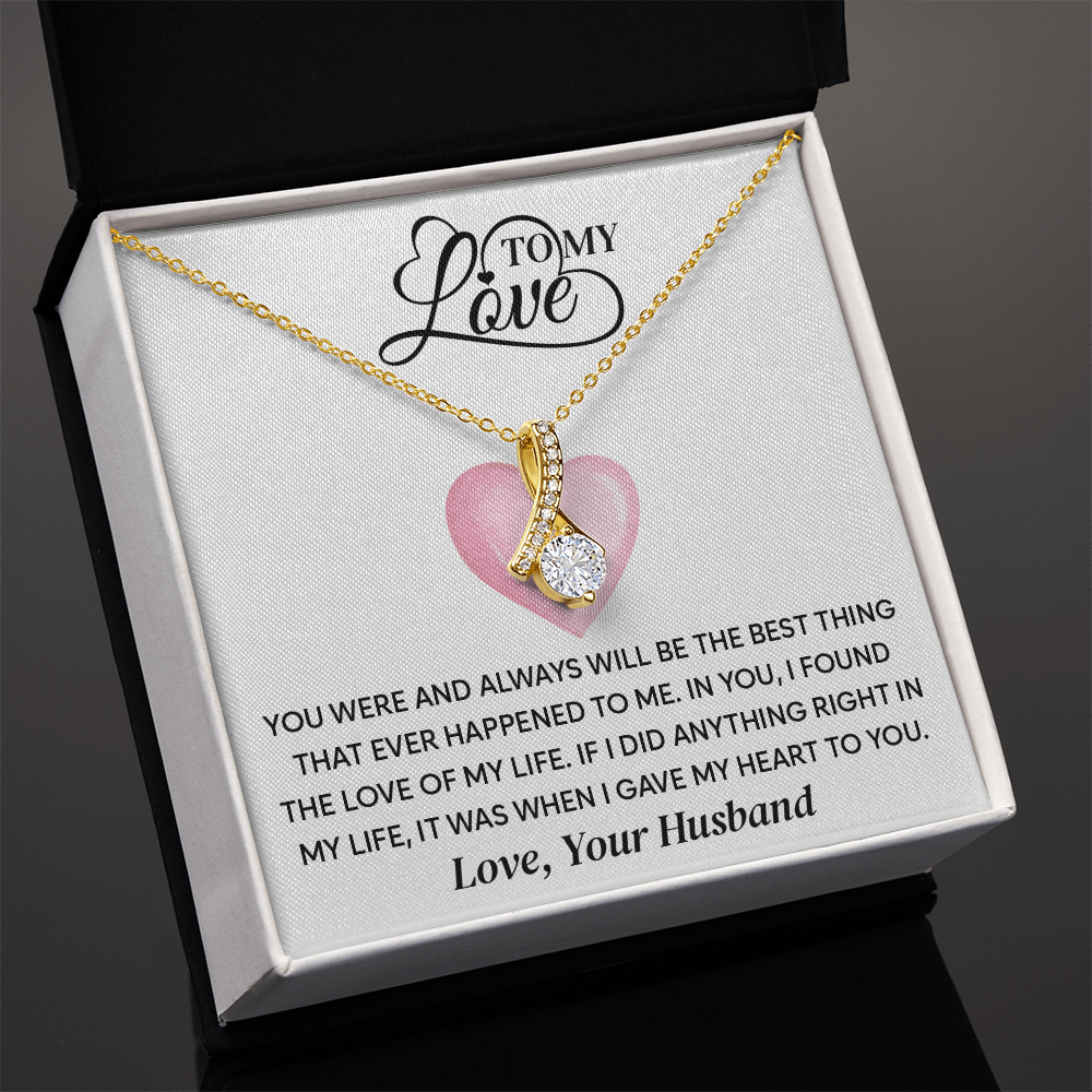 Christmas Gifts for Wife, Alluring Beauty Necklace for Wife
