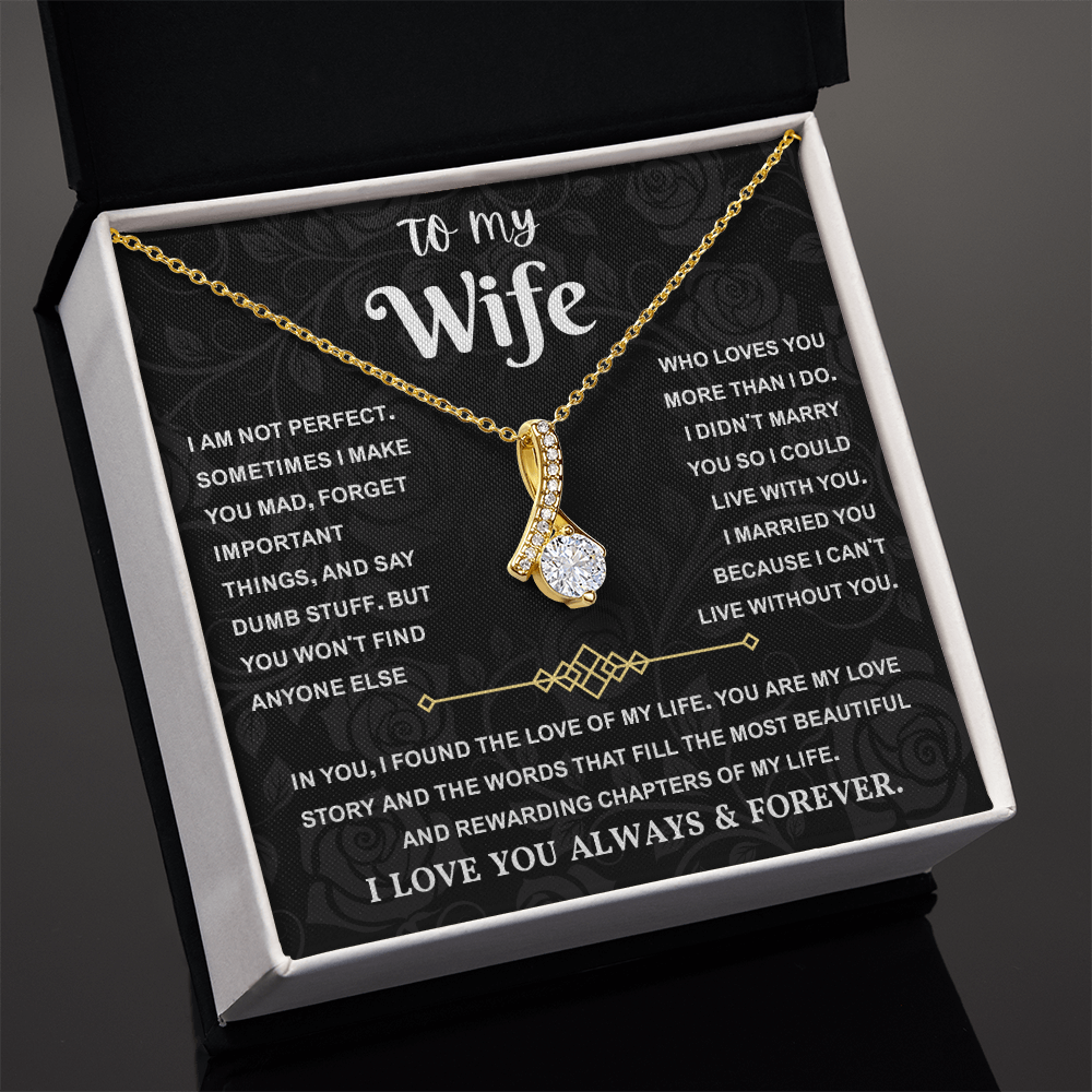 Valentine Gifts for Wife, When Your Wife Wears It, She Radiates Pure Love