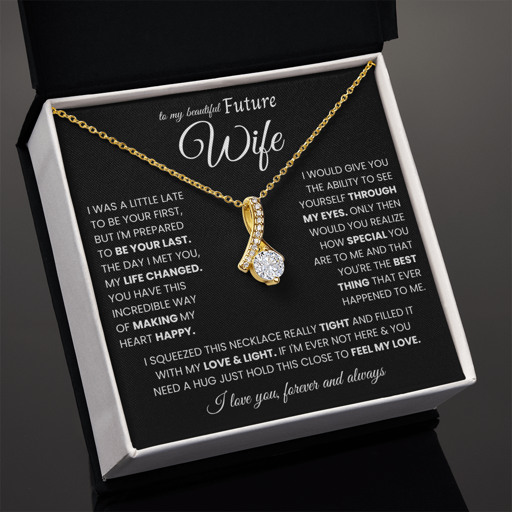 Future Wife Necklace,Without Any Doubt, You Are My Perfect Match