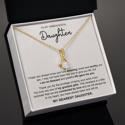 Necklace For Stepdaughter, Gifts from Stepdad or Stepmom